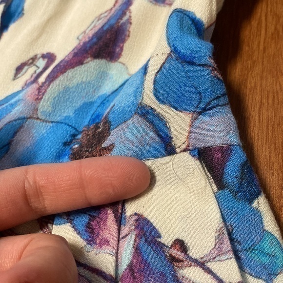 Free People Tegan V-Neck Mini Dress 10 - Picture 7 of 16